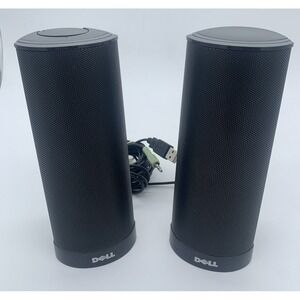 Dell N889 UBB Wired Computer Speakers - Black - USB & 3.2MM Jack (Open Box New)✅